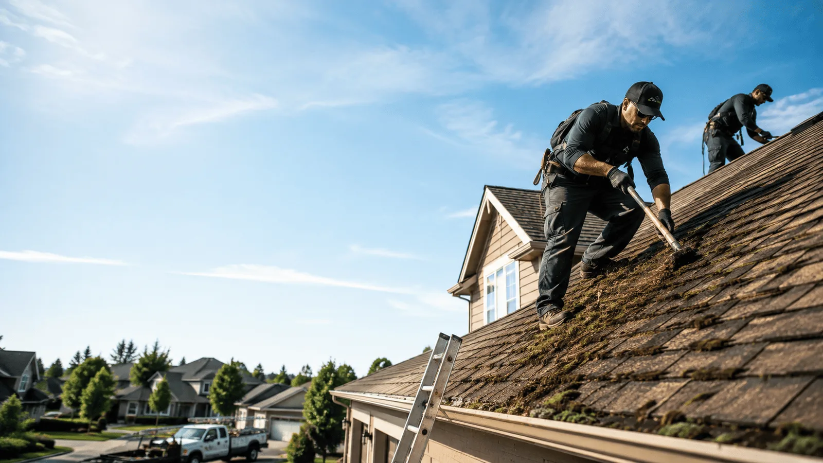 Roof Moss Removal in Oxford, MD near me